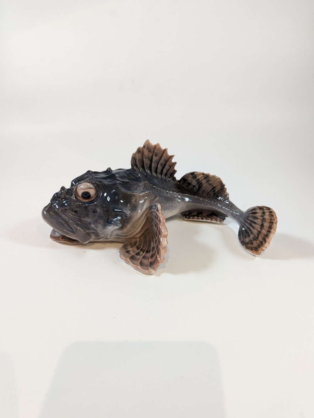A very rare Royal Copenhagen 371 Scorpion Fish View III