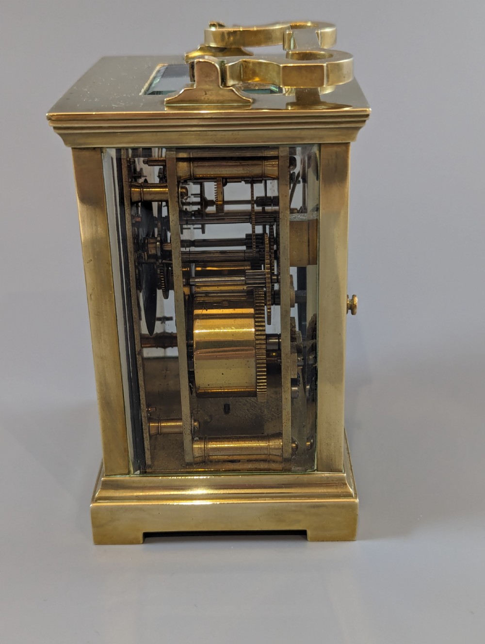 Antique French 8-day  carriage clock with striking gong View III