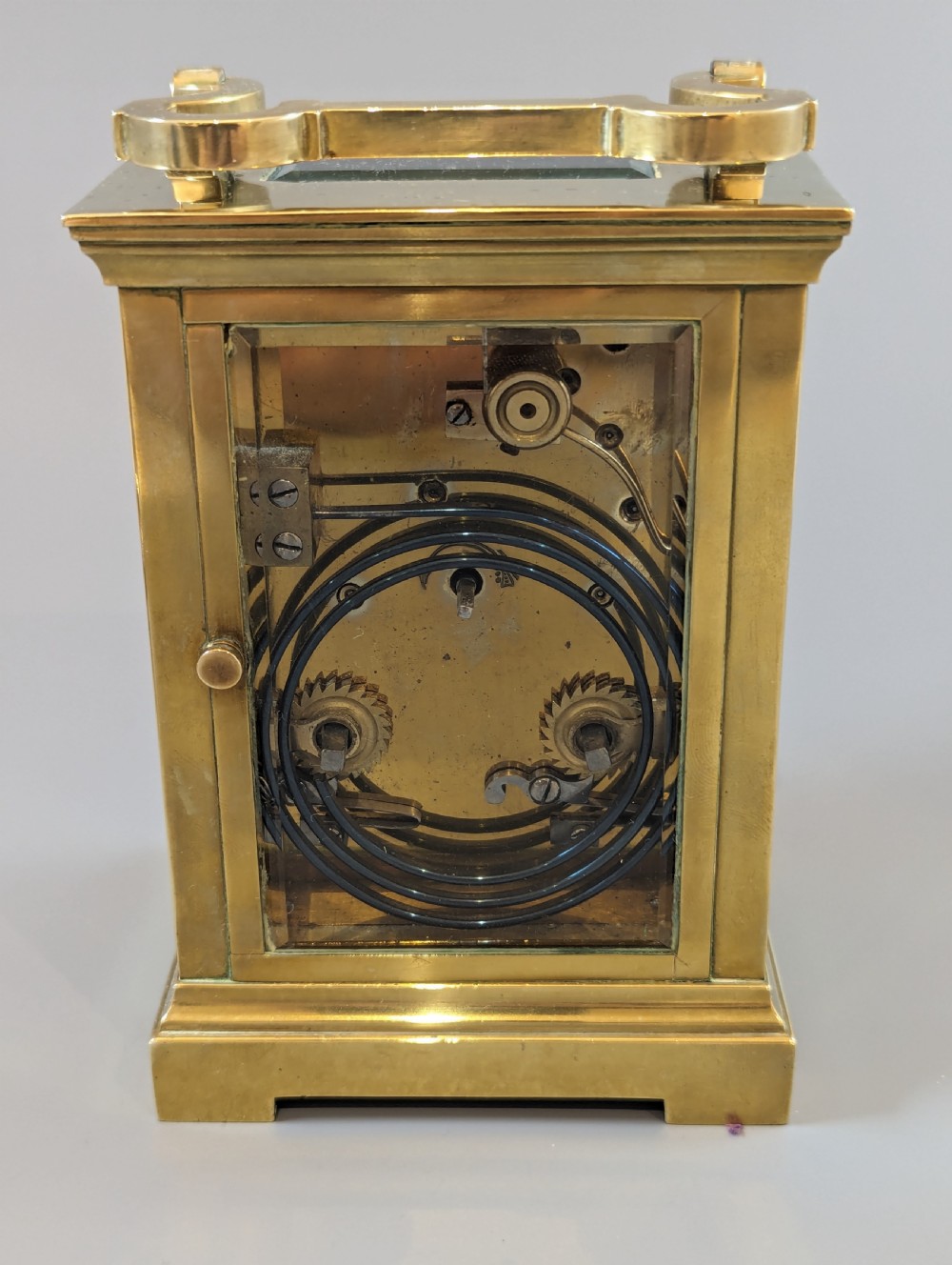 Antique French 8-day  carriage clock with striking gong View IV