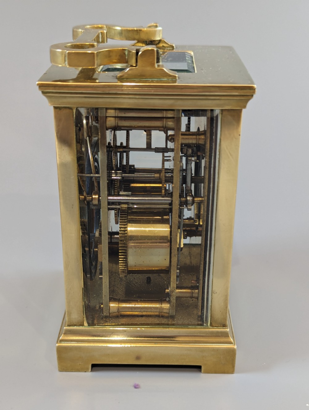 Antique French 8-day  carriage clock with striking gong View V