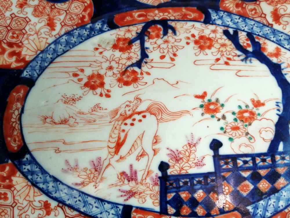 Japanese Imari Dish in the form of a Treasure Boat ‘Takarabune’, Meiji Period, circa 1900 View II