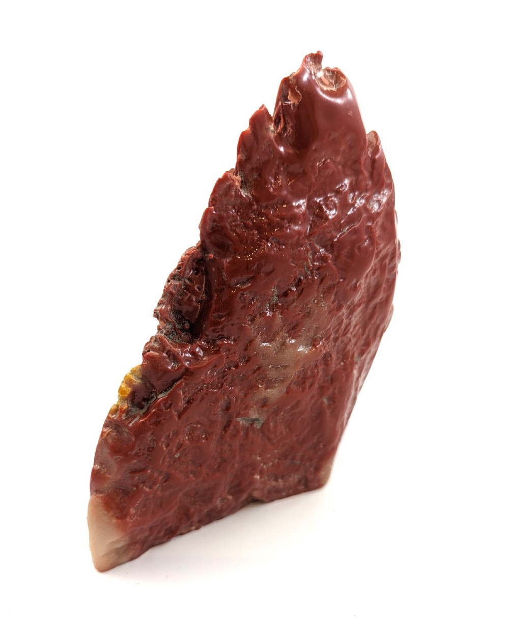 Chinese carving made from rare chicken-blood stone View V