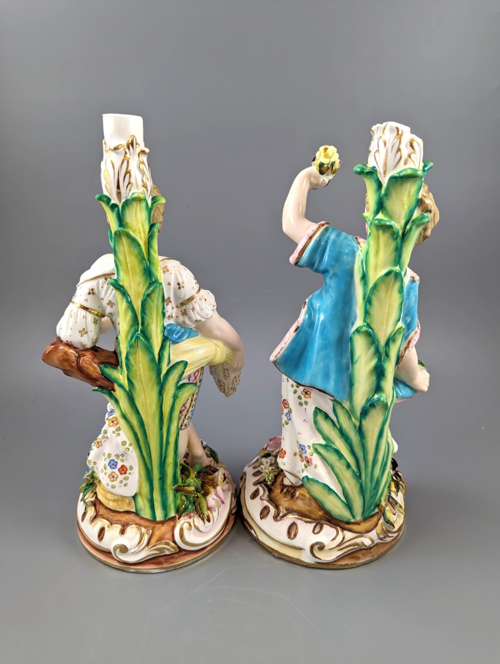 John Bevington figural candlesticks, c. 1880
 View IV
