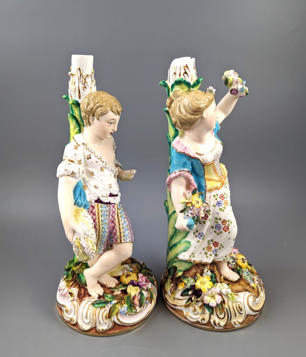 John Bevington figural candlesticks, c. 1880
 View VI