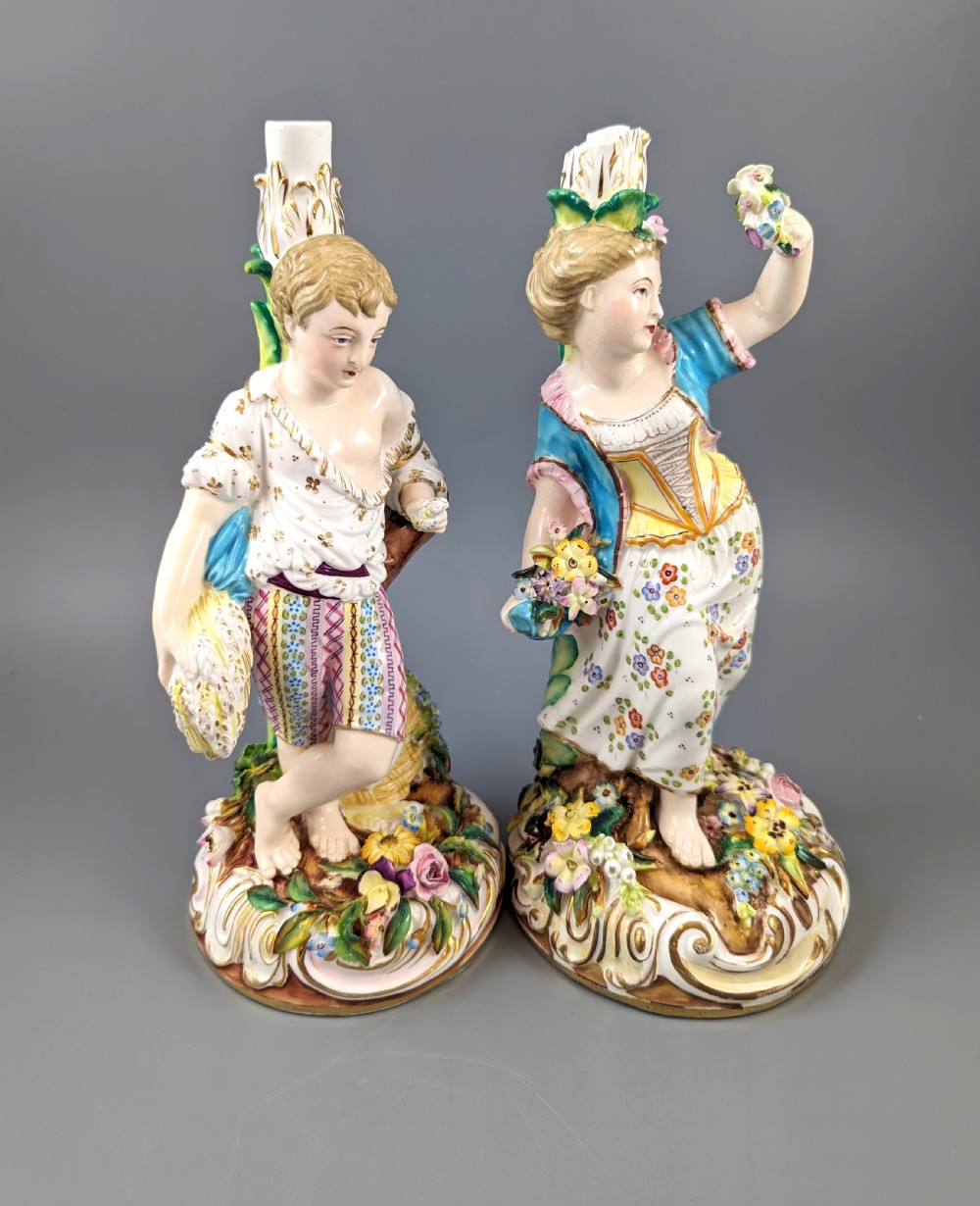 John Bevington figural candlesticks, c. 1880
 View VII
