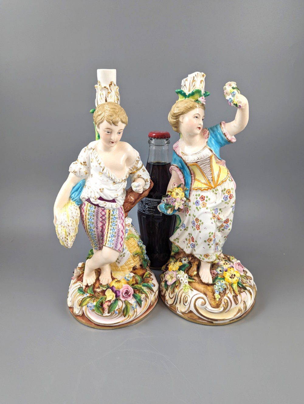 John Bevington figural candlesticks, c. 1880
 View IX
