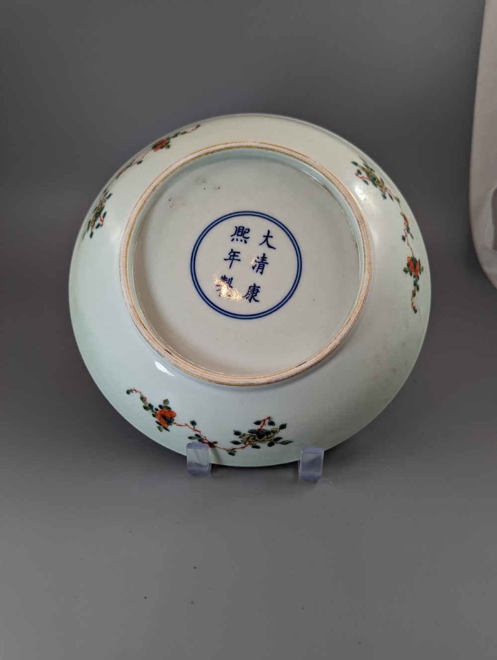 Chinese Qing Dynasty Kangxi Period porcelain plate View III