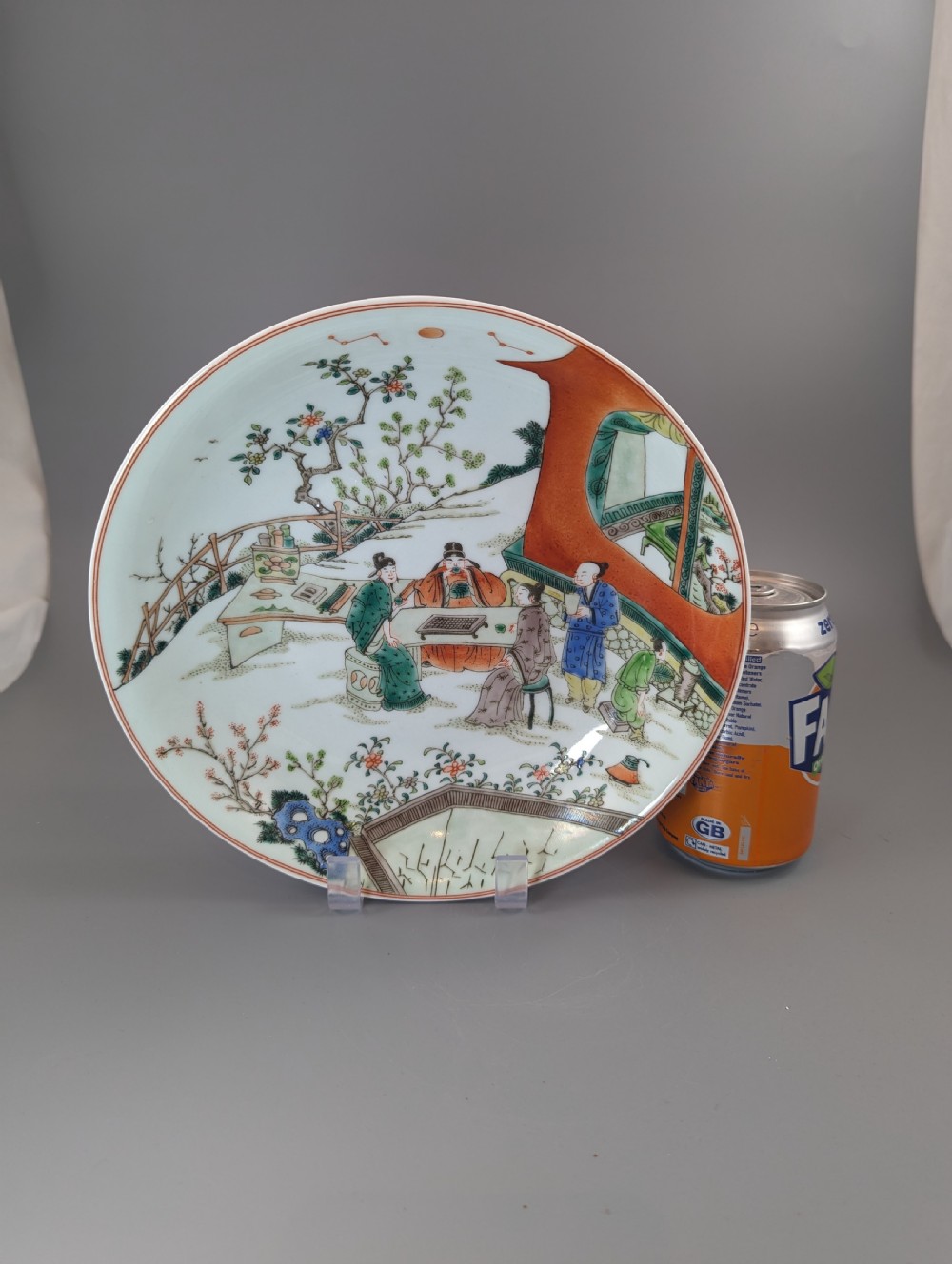 Chinese Qing Dynasty Kangxi Period porcelain plate View IV