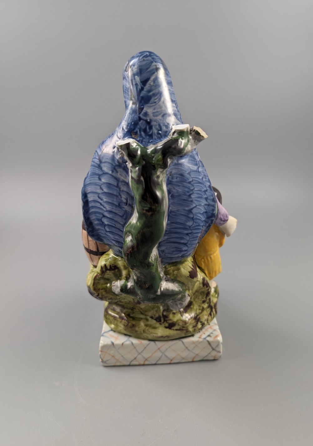 The Widow of Zarephath Staffordshire pottery figure, 9