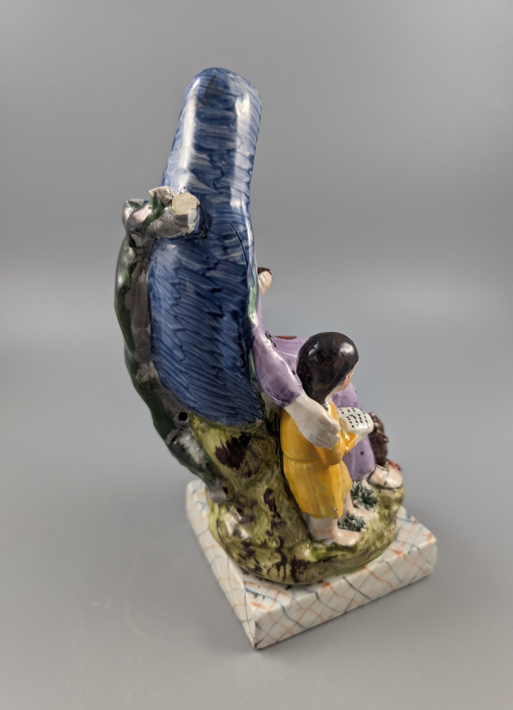 The Widow of Zarephath Staffordshire pottery figure, 9