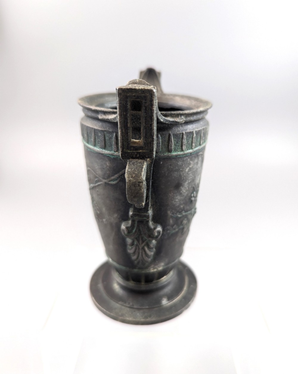 
A classical Greek-style pewter amphora Jules Brateau, circa 1900 View VII