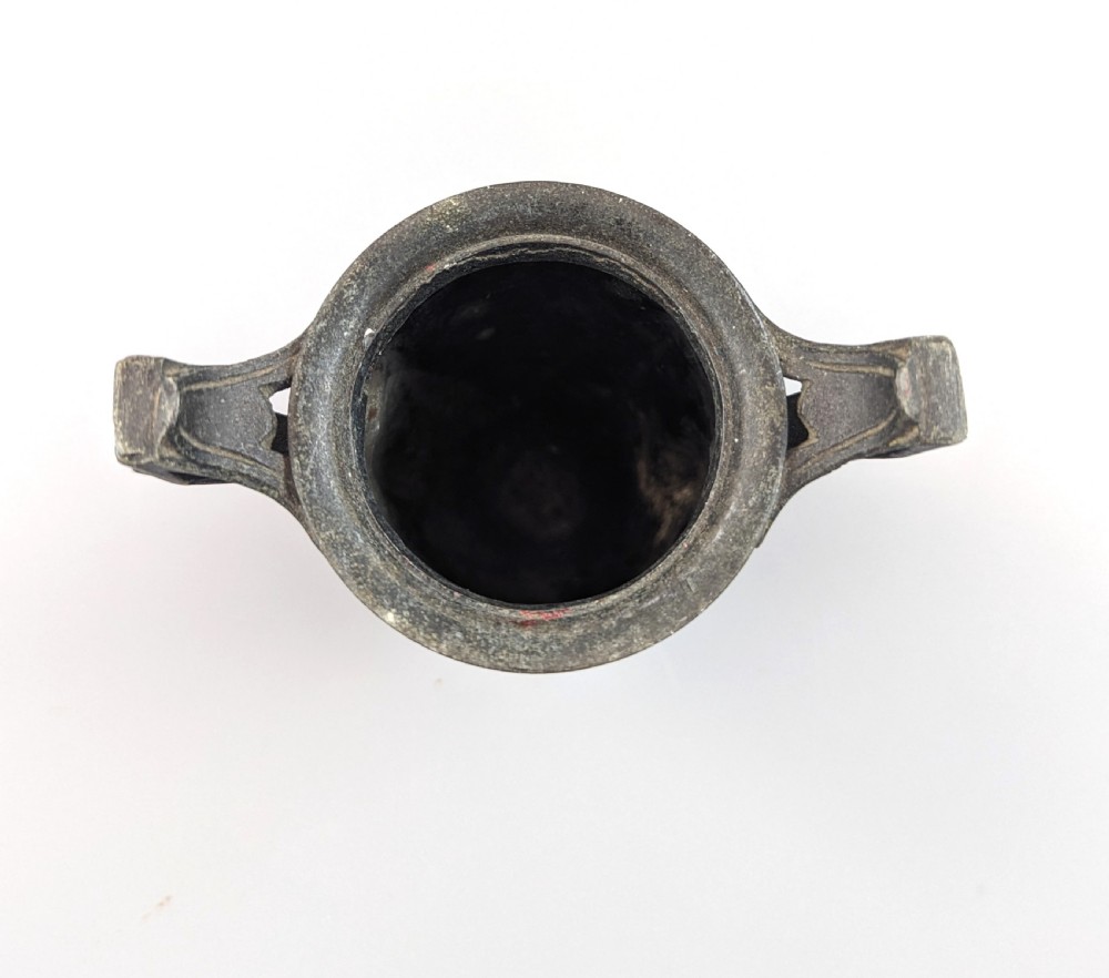 
A classical Greek-style pewter amphora Jules Brateau, circa 1900 View X