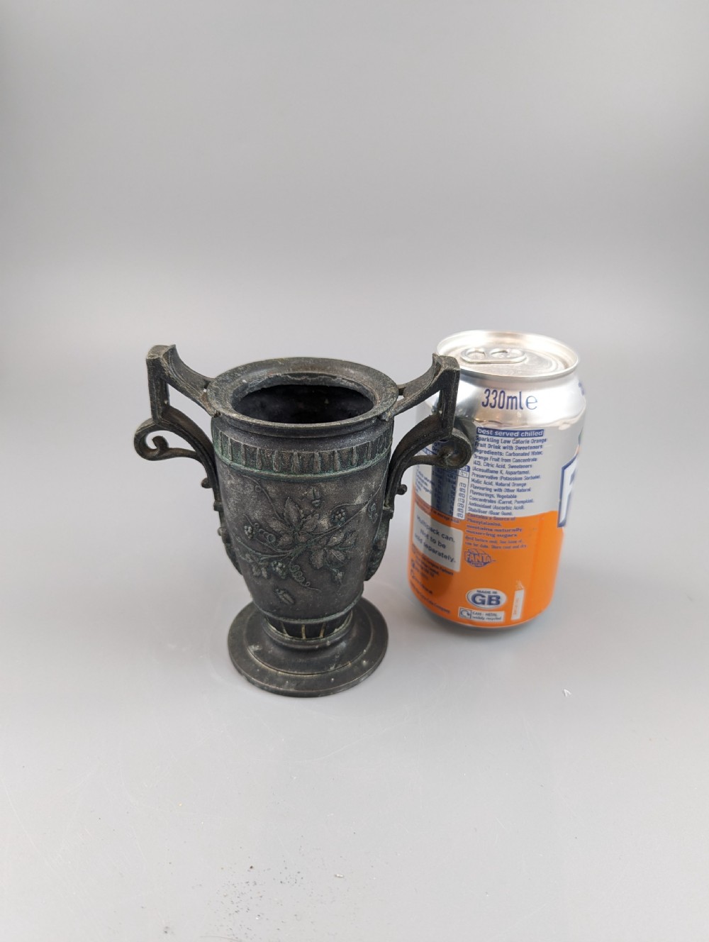 
A classical Greek-style pewter amphora Jules Brateau, circa 1900 View XIII
