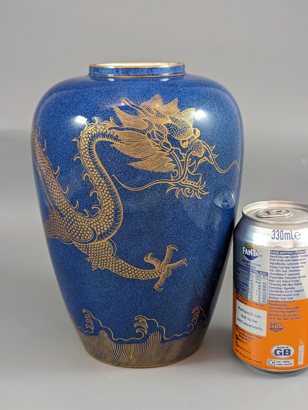 Wedgwood Celestial Dragon Vase, Daisy Makeig-Jones ,c. 1920 View VI