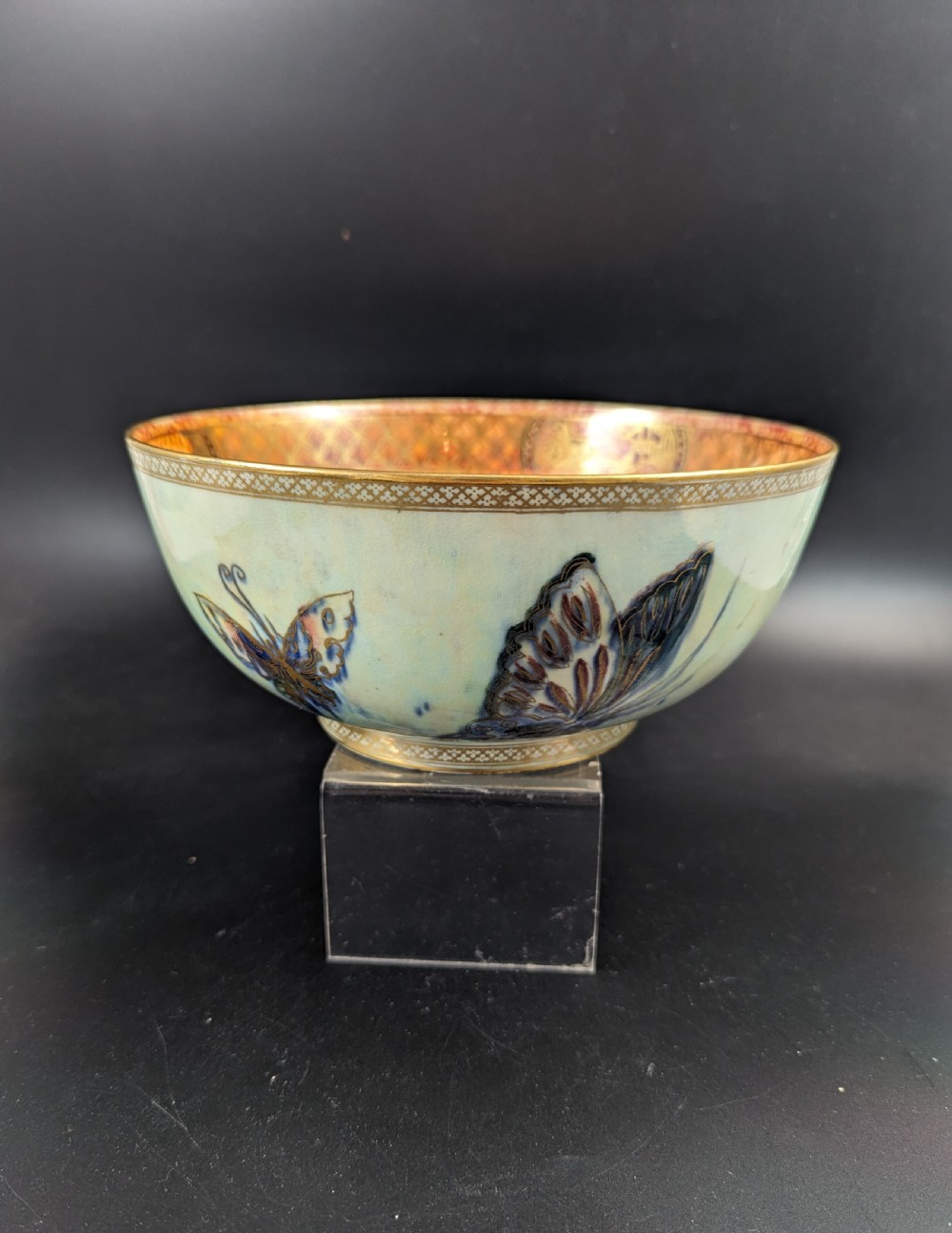 Wedgwood large Pearl Lustre Butterfly bowl , Daisy Makeig Jones , c.1920 View VI