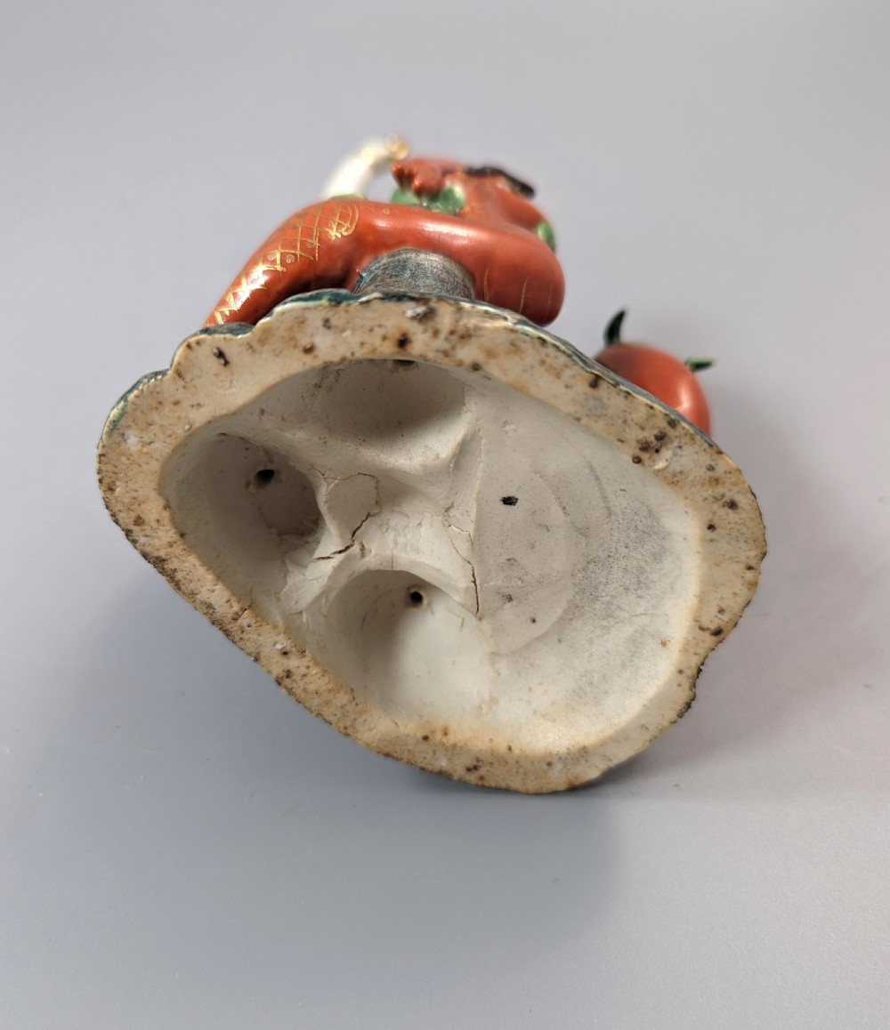 Chinese famille-rose figure of Nezha, c.19 th View XII