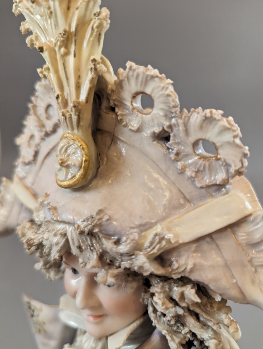 A pair of Stellmacher Porcelain Busts , Turn-Teplitz, Bohemia, Austria, circa 1900. View XIX