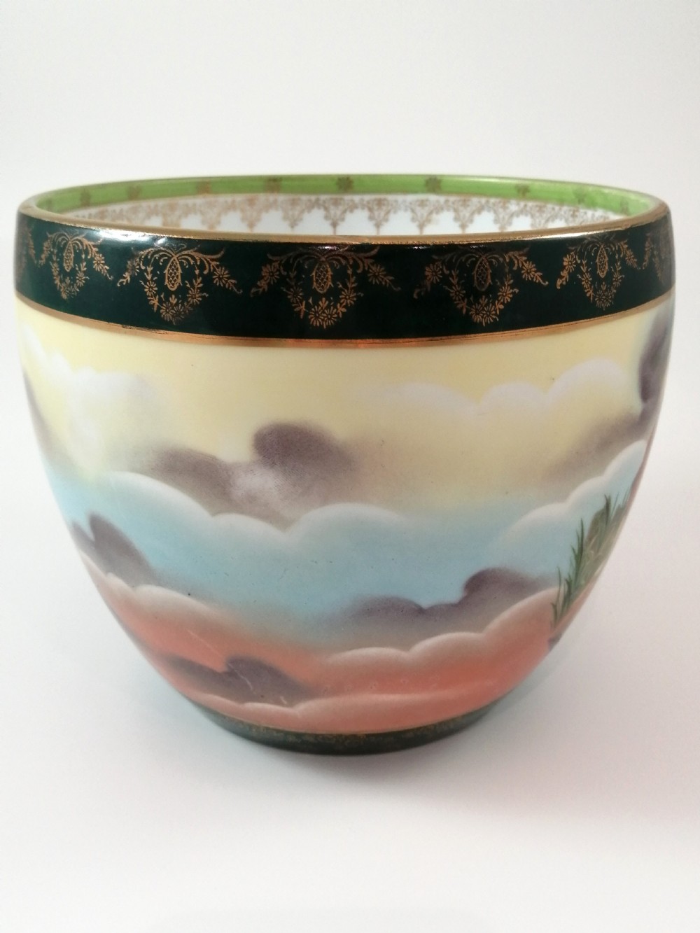 Rare Bowl with Classical Scenes by ROYAL VIENNA, c. 1790 View XIII