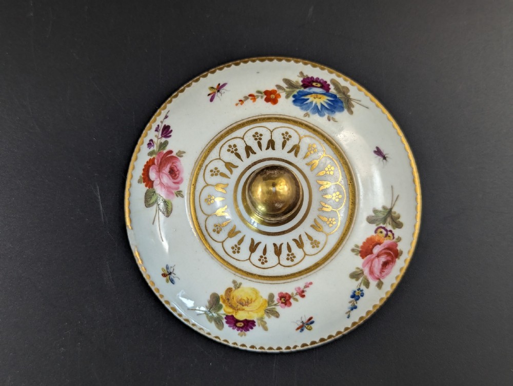 Derby Porcelain Pinxton Roses Cup with cover, c.1796. View VII