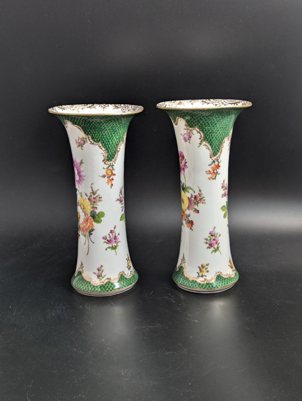 A set of Antique Vases, Donath &Co., Dresden, late 19th century. View II