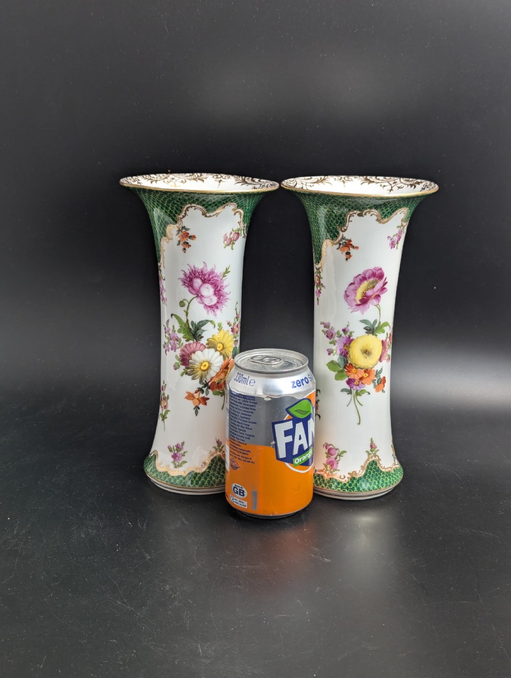A set of Antique Vases, Donath &Co., Dresden, late 19th century. View VI