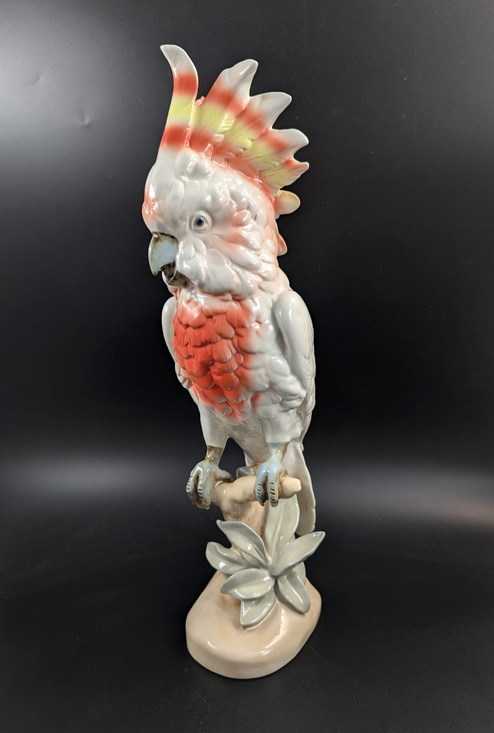 Royal Dux Parrot Figurine , Bohemia
