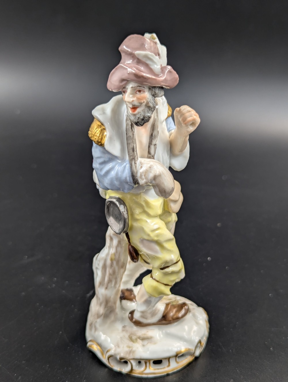 Antique Figurine Edme Samson Hobo, Mid 19th Century View VI