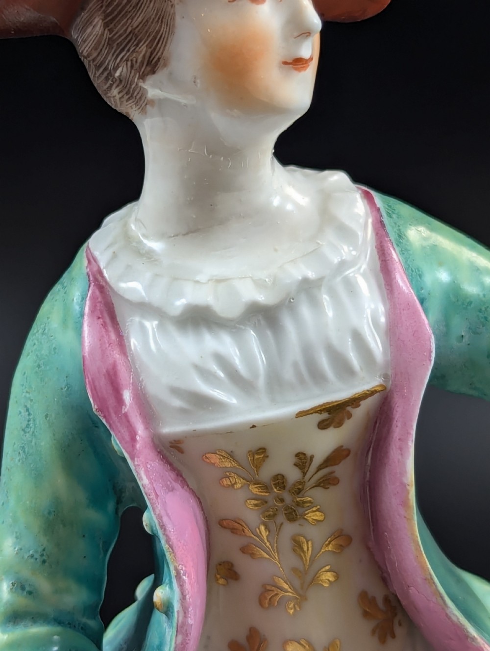 Early Derby, Patch Period, Shepherdess, William Duesbury, c. 1765 View VIII