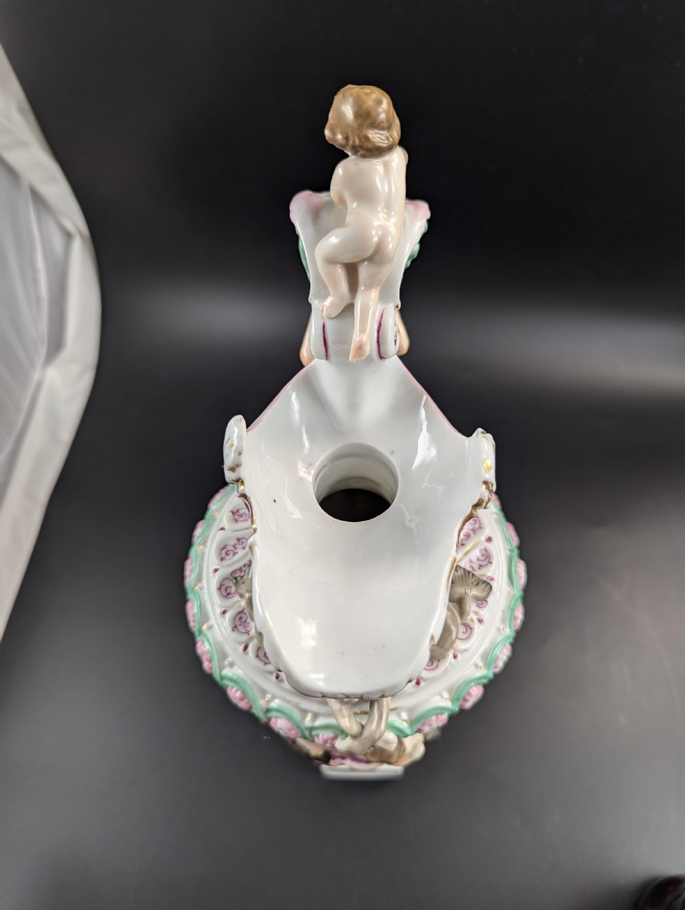 Volkstedt Porcelain Ewer With Mythological Figures, Painted And Gilded, Christian Nonne Style View XII