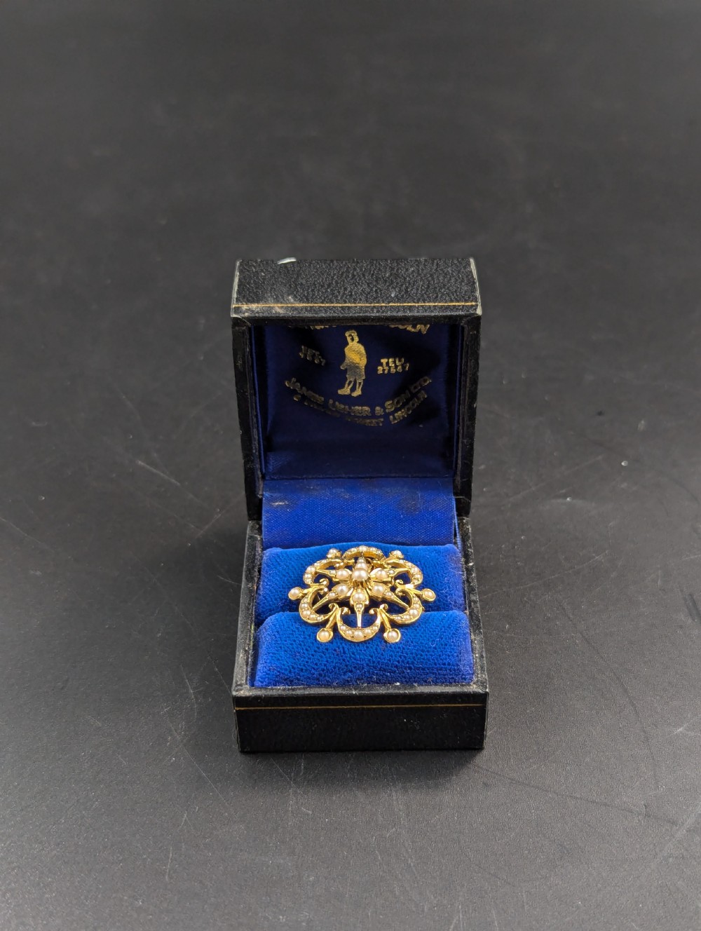 A Victorian Pearl and 15ct Gold Brooch Pendant View IX