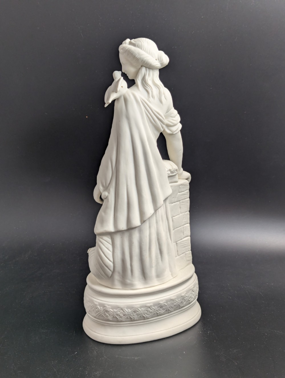 Parian Figurine of Peace, by James Wilson, c. 1890 View III