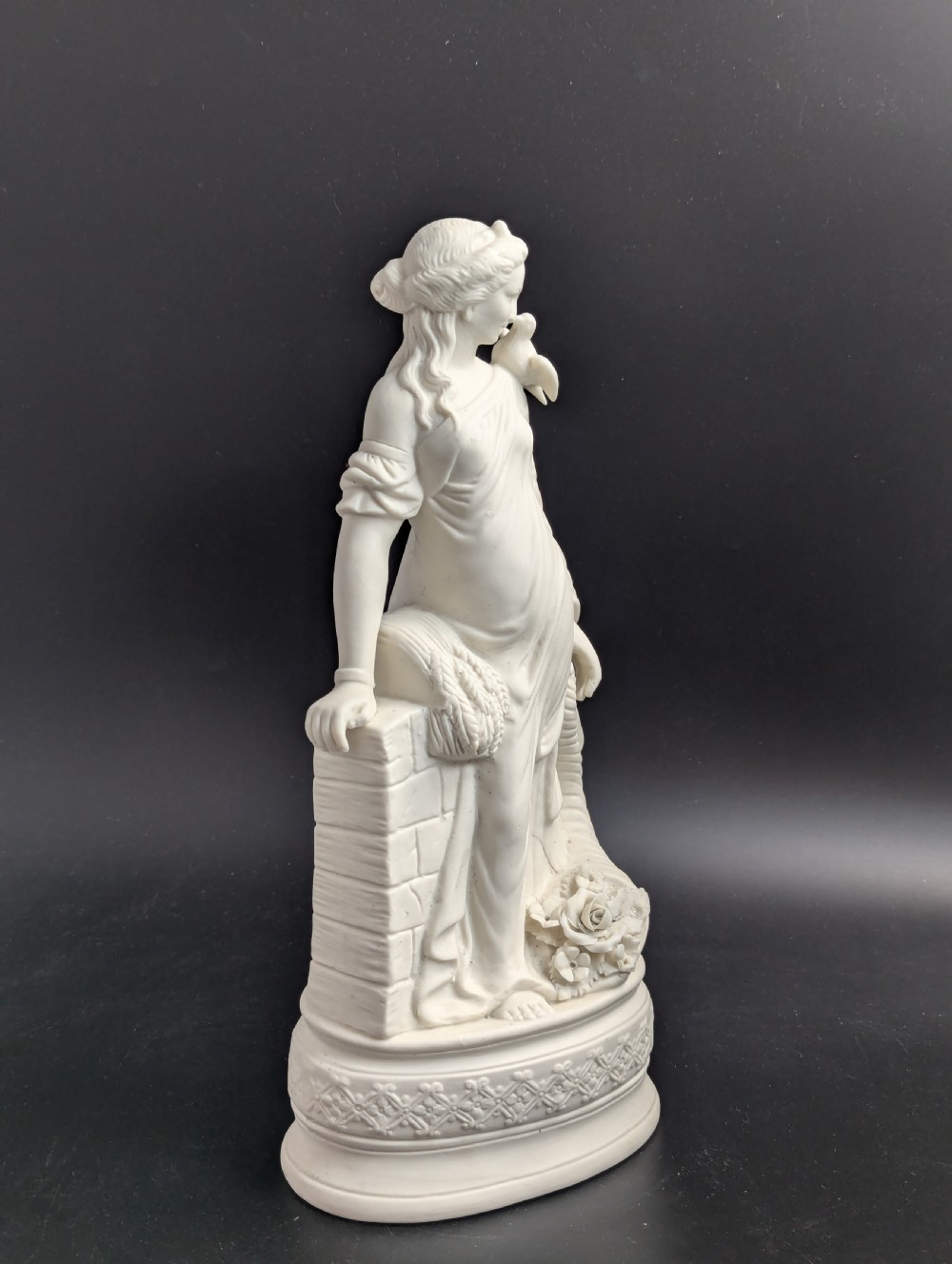 Parian Figurine of Peace, by James Wilson, c. 1890 View VI