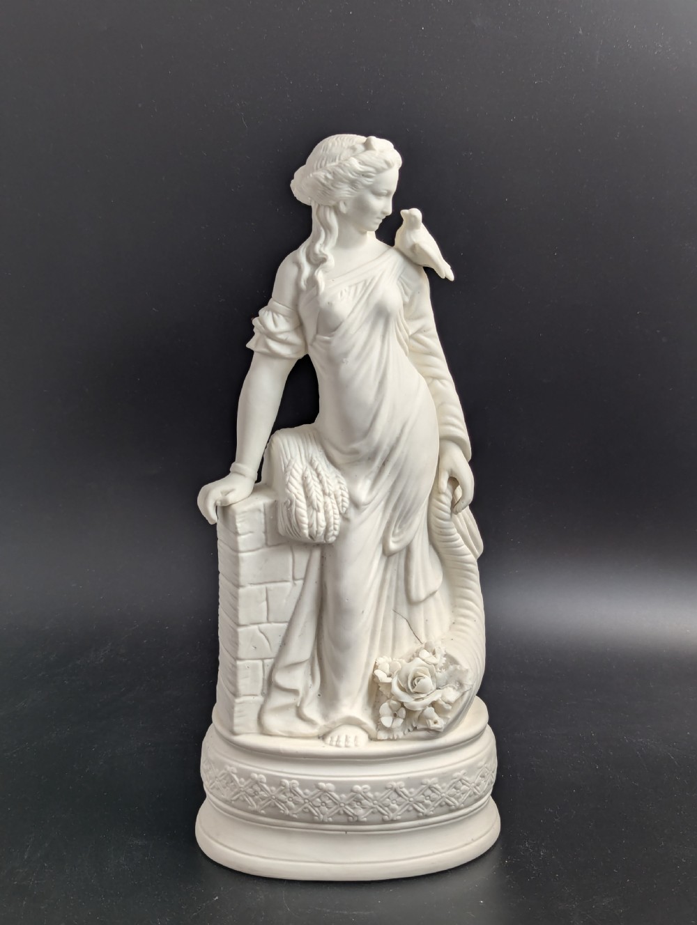 Parian Figurine of Peace, by James Wilson, c. 1890 View VII