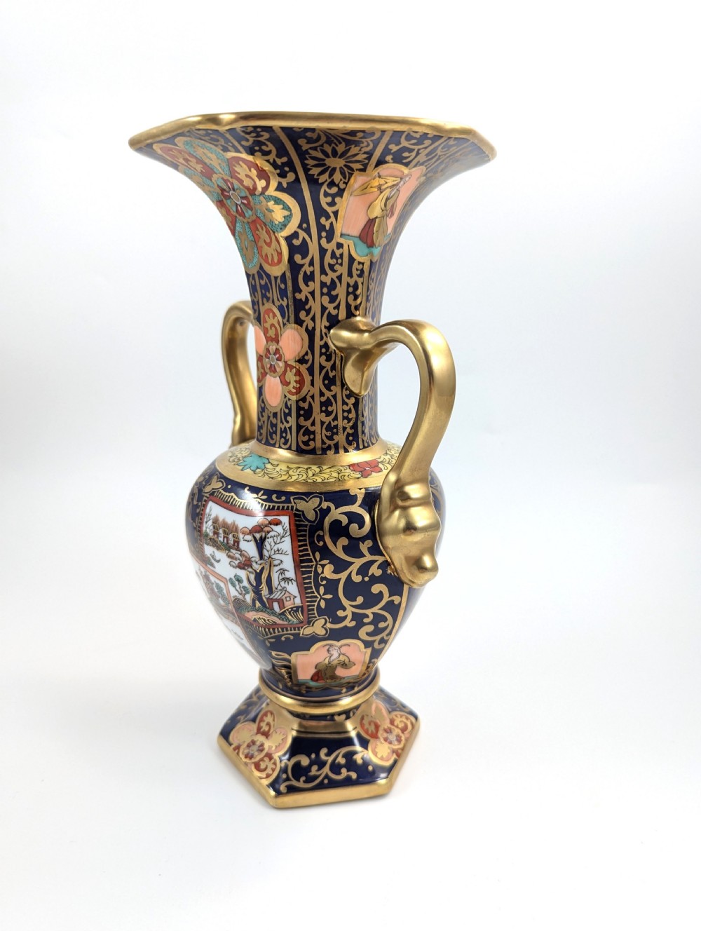 An ironstone vase in the Mason style, c. 19th century. View II