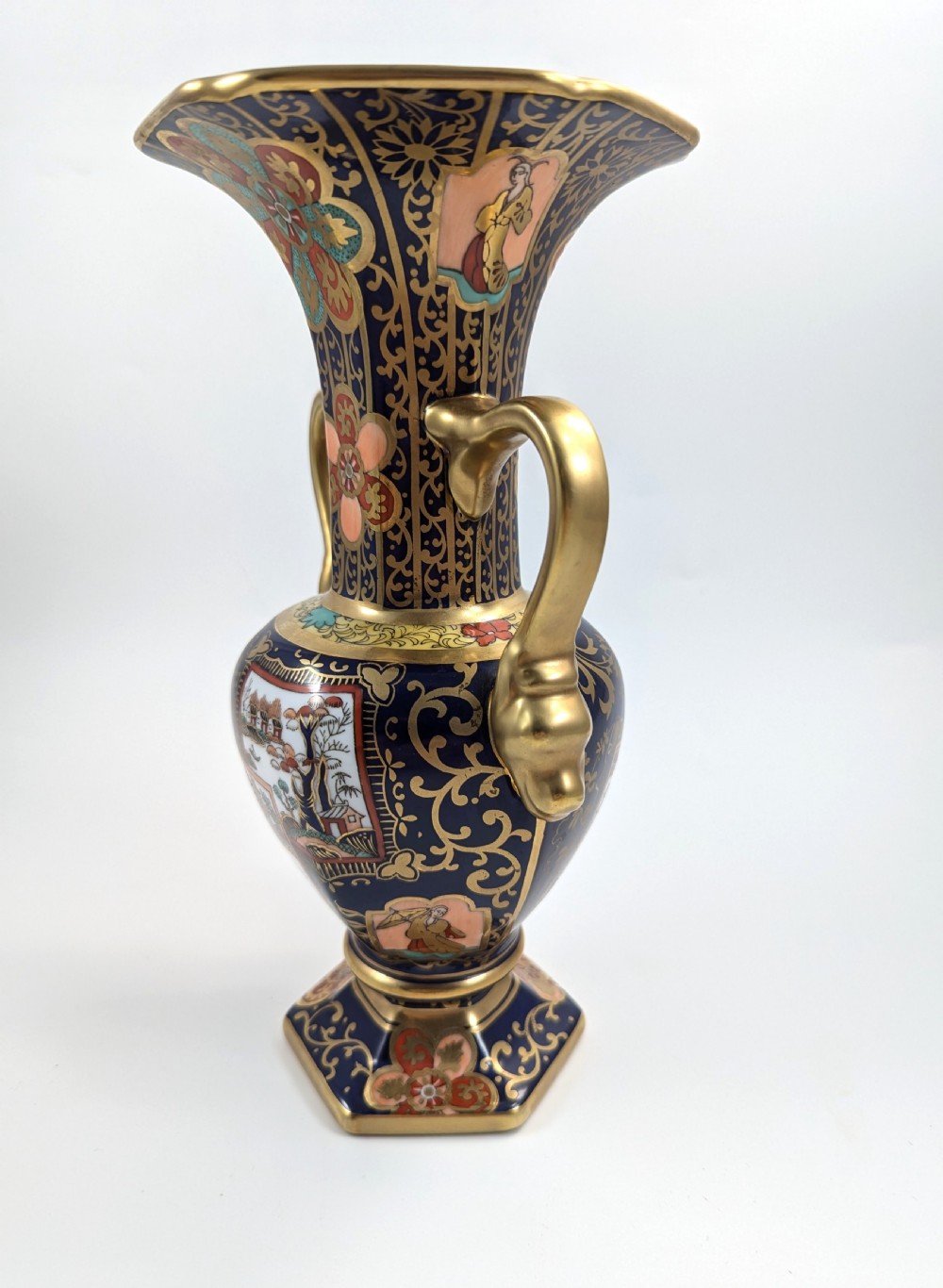 An ironstone vase in the Mason style, c. 19th century. View IV