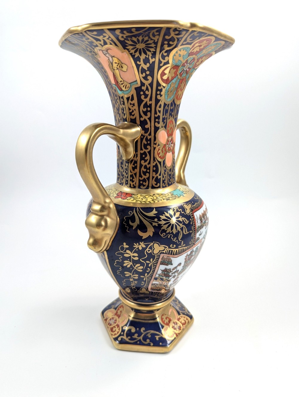 An ironstone vase in the Mason style, c. 19th century. View VI