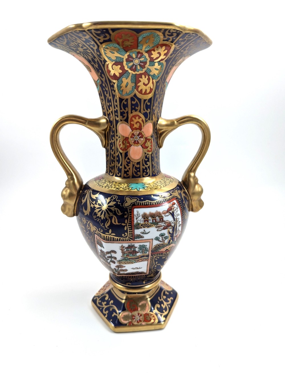 An ironstone vase in the Mason style, c. 19th century. View VIII