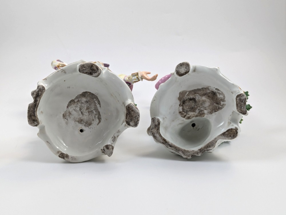 A Pair of Derby Porcelain Figurines of 'Ranelagh Dancers,’ c. 1760-65. Extremely rare. View VII