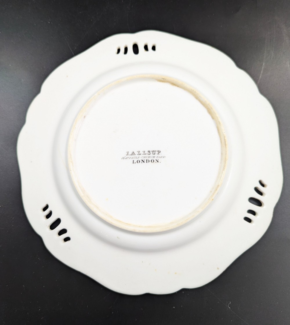  Antique Minton Cabinet Plates, c. 1835-40 View V
