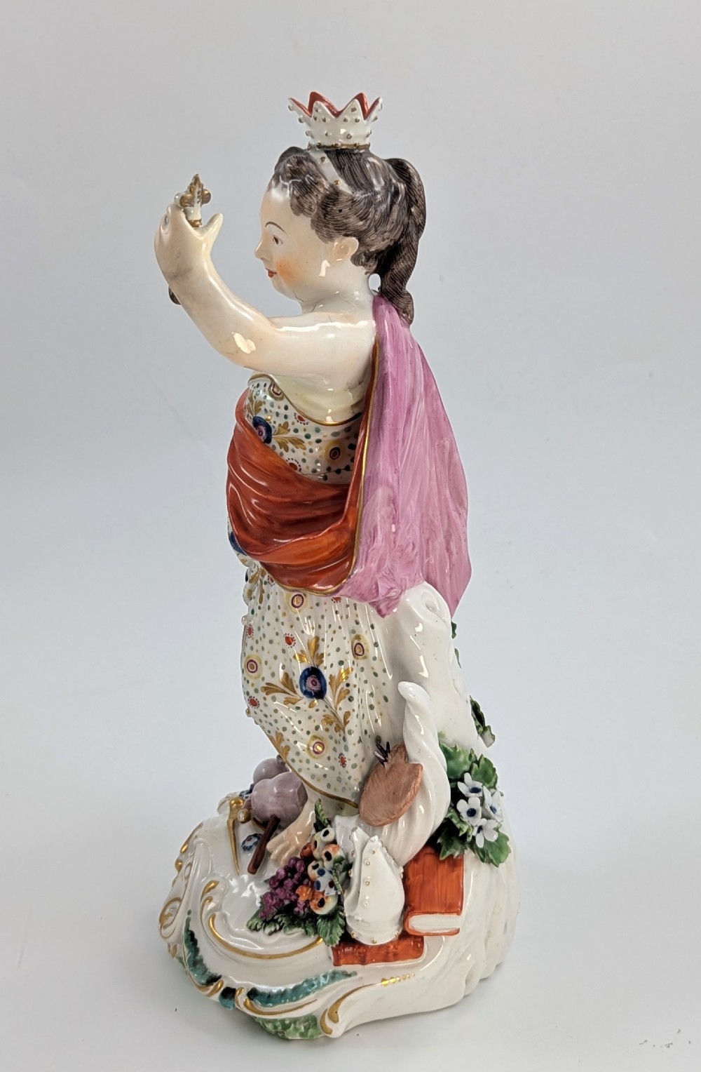 Derby Porcelain Allegorical Figure of Europe, c. 1760 View II