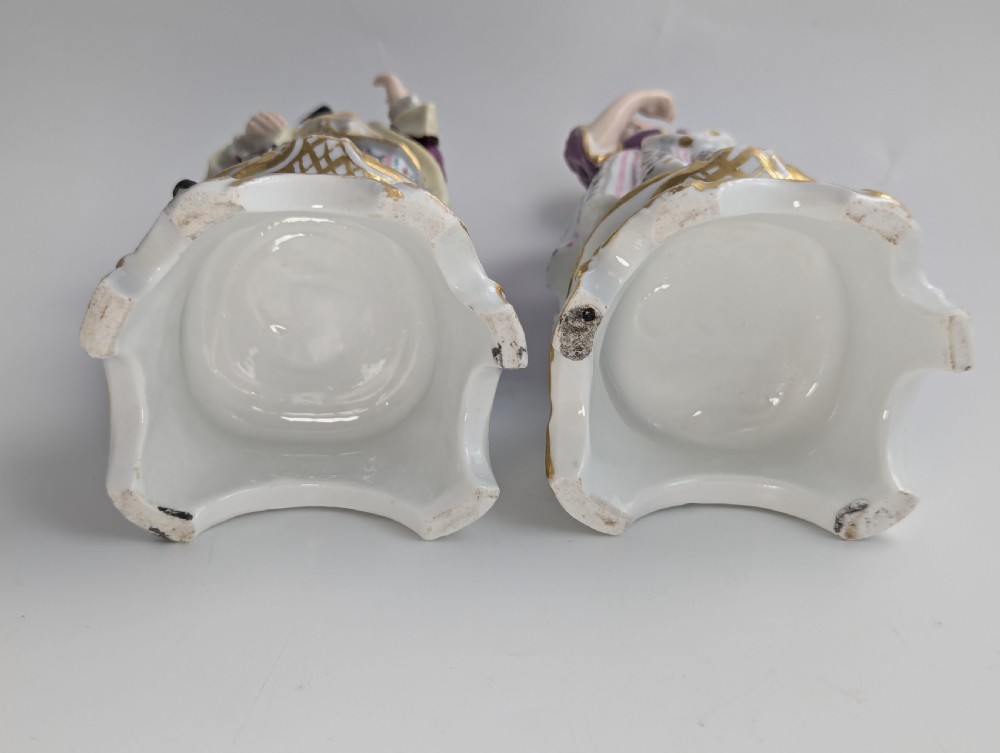 Pair of Porcelain Figurines Attributed to Jacob Petit Style, c. Mid-19th Century View IX