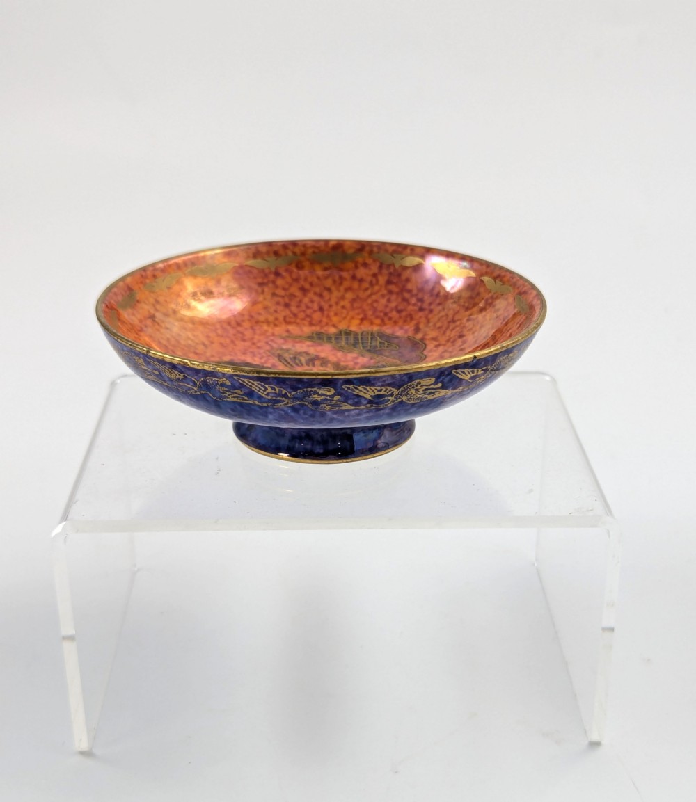 Daisy Makeig-Jones ‘Flying Hummingbirds’ Lustre Bowl, Wedgwood, c. 1915-1920 View IV