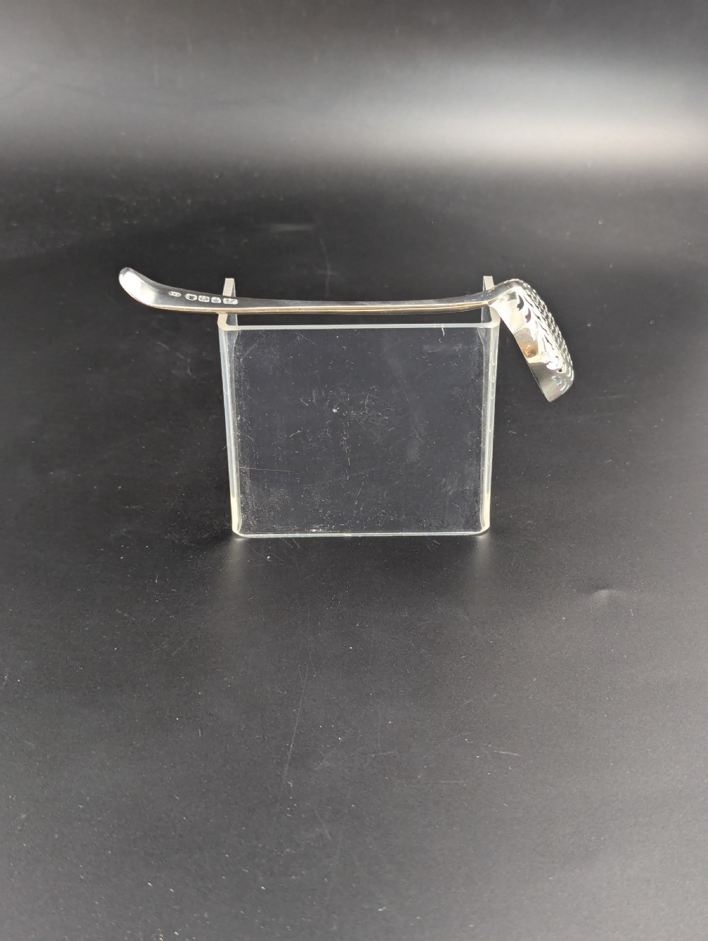 A George III Sterling Silver Sugar Sifter Spoon, Mark of John Lambe, London, circa 1789 View VIII