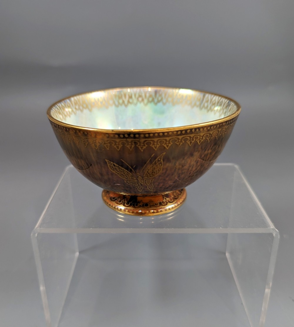 Daisy Makeig-Jones, Wedgwood, Lustre Butterfly Bowl, c. 1920