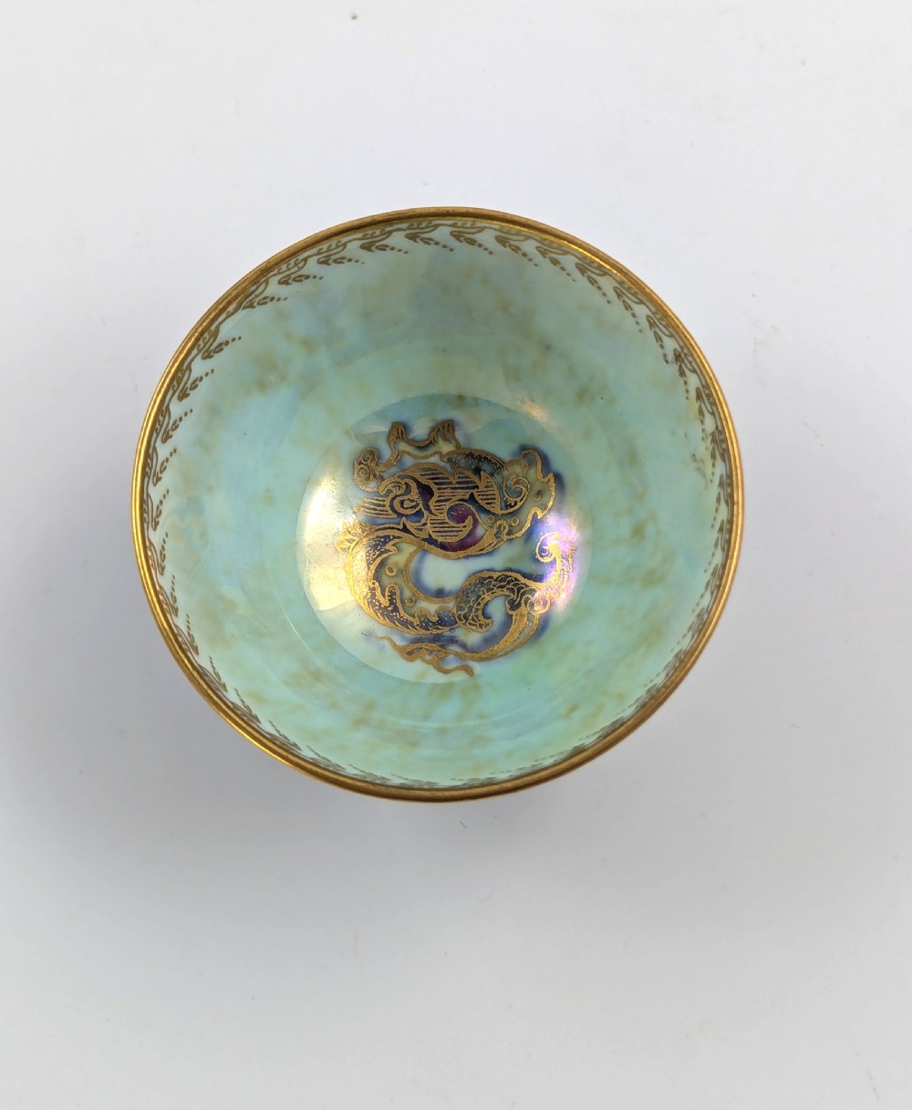 Daisy Makeig-Jones Mottled Blue Lustre Bowl, Wedgwood, c. 1915 View VII