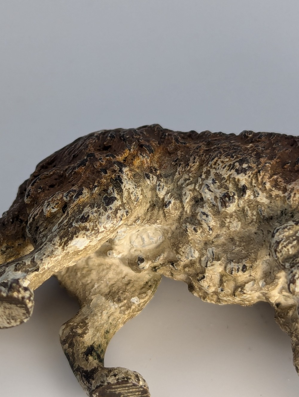 Austrian Cold-Painted Bronze Dog Figure View XII