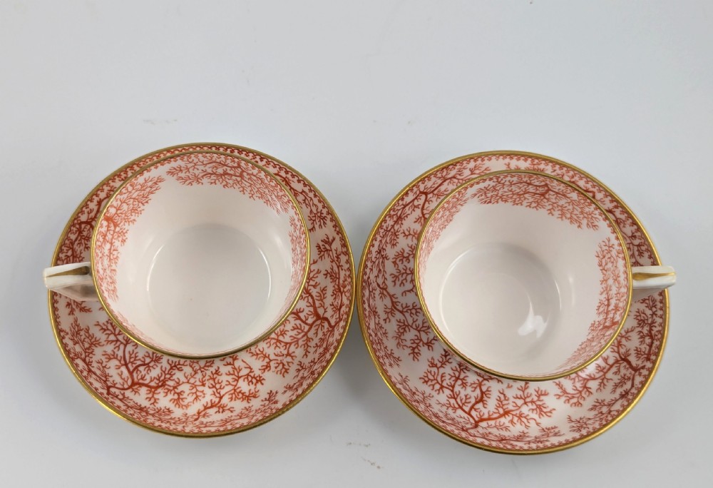Antique Minton’s Porcelain Duet Tea Set, c. 1891 View X