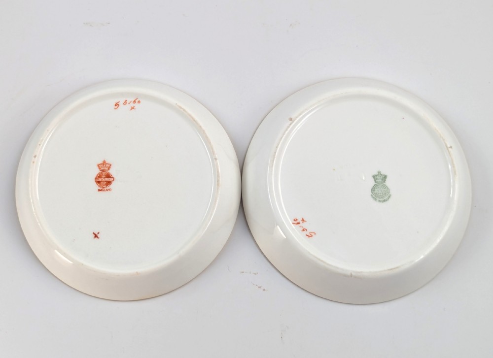 Antique Minton’s Porcelain Duet Tea Set, c. 1891 View XII