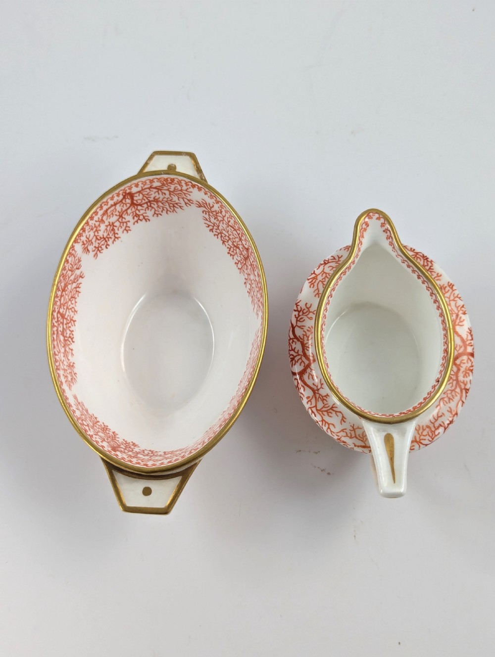 Antique Minton’s Porcelain Duet Tea Set, c. 1891 View XIX