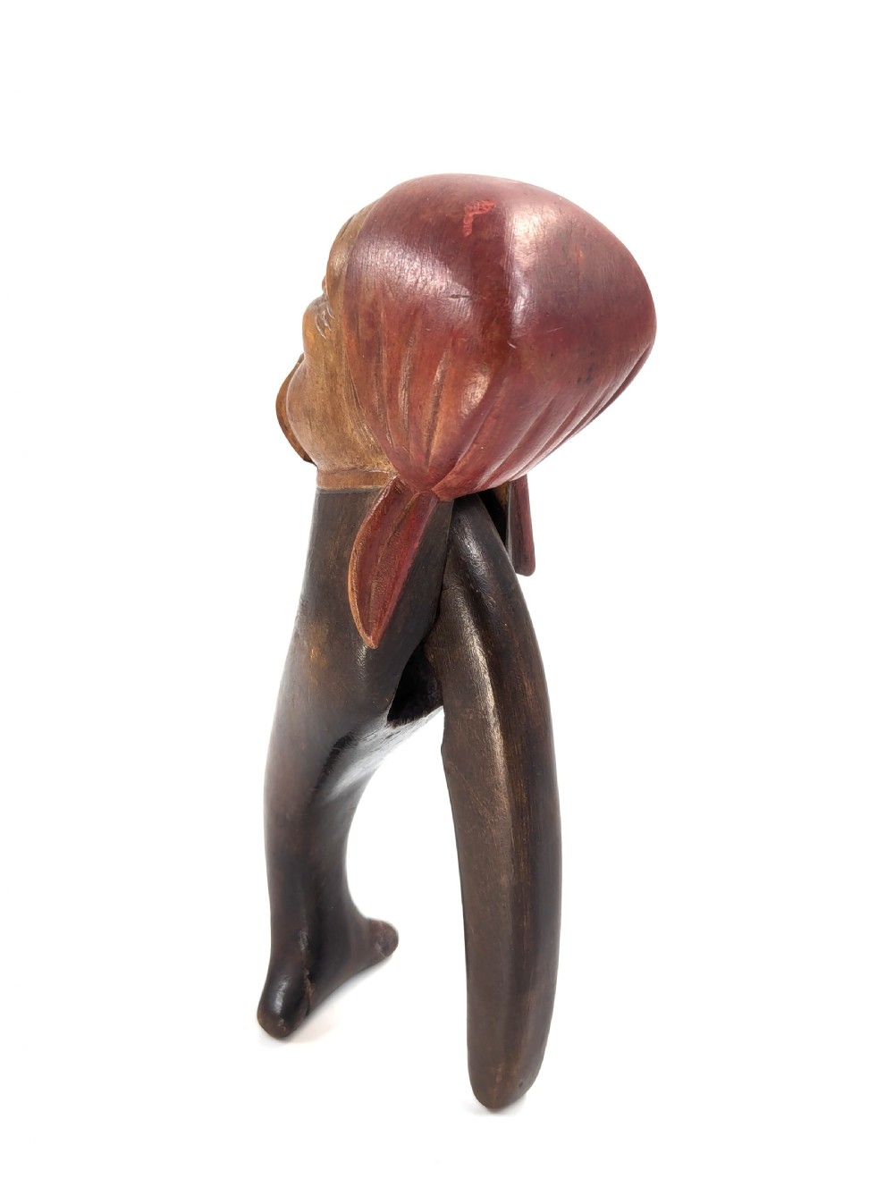 Antique Black Forest Carved Wood Nut Crackers View VI